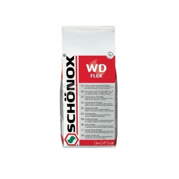 Schonox WD flex antraciet 5 kg voegmiddel waterdicht