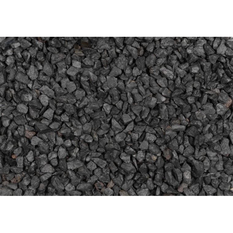 Split basalt 8-11 mm 20 kg zwart