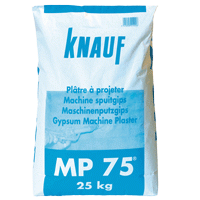 Knauf spuitgips MP75 engis 25 kg machinepleister