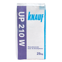 Knauf mortel UP 210 W 25 kg kalk/cementbasis waterafstotend