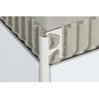 Schluter rondec-pro 10x3000 mm PVC profiel zuiver wit PRO100BW300