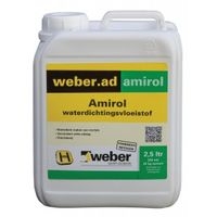 Weber.ad amirol 2,5 lt amirol waterdichtingsvloeistof