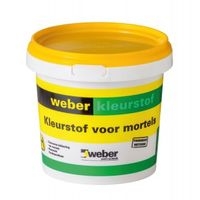 Weber kleurstof 0,5 kg pigment voor mortels geel