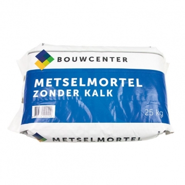 BouwCenter metselmortel zonder kalk 25 kg O11620332 M 5 / type II