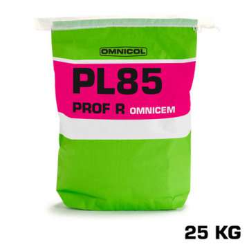 Omnicem PL85 poedertegellijm 25 kg grijs elastisch prof R