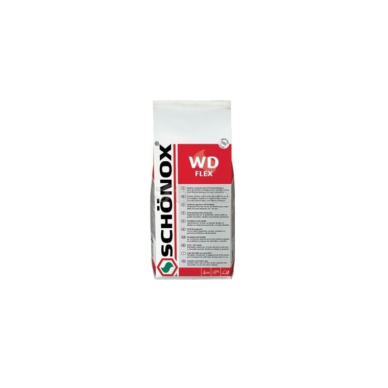 Schonox WD flex antraciet 5 kg voegmiddel waterdicht